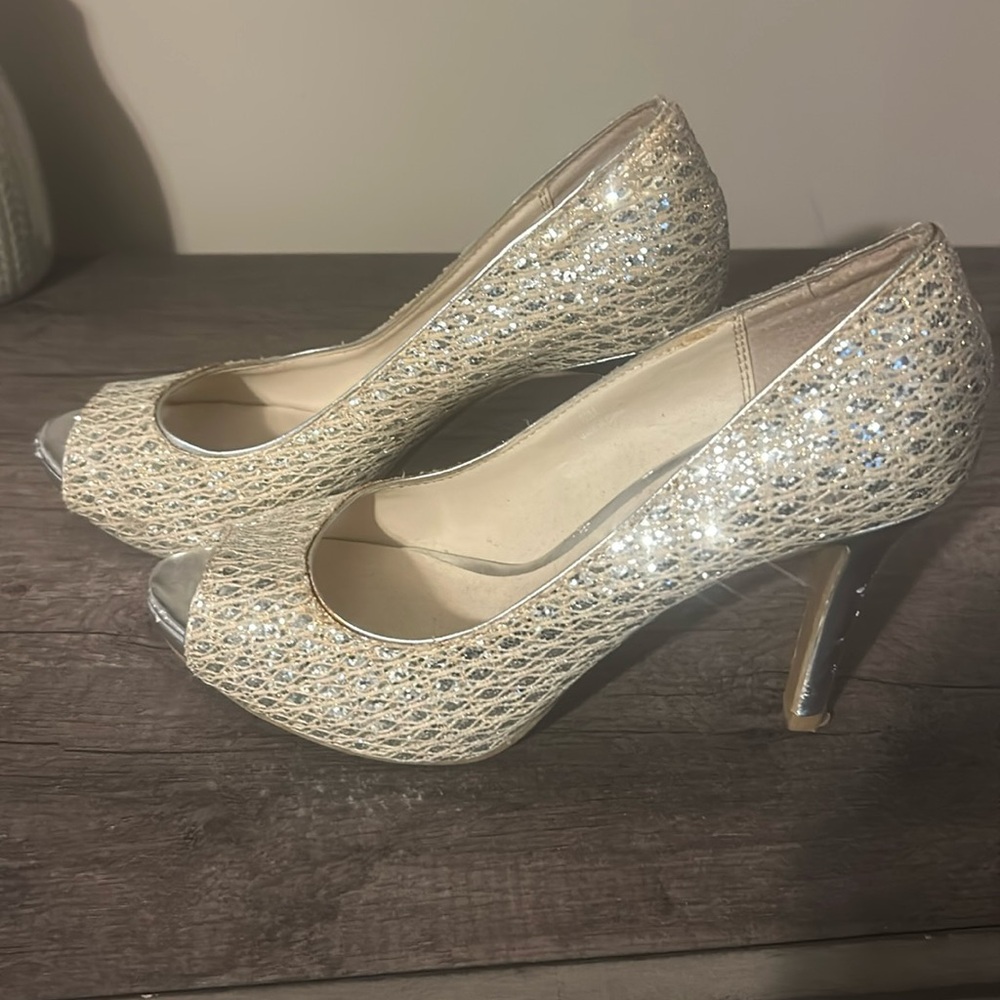 Sparkly heels